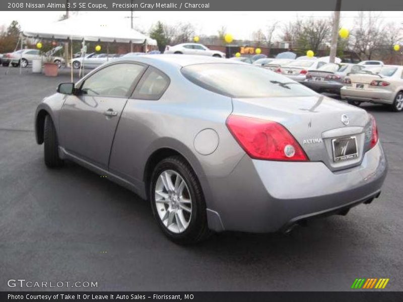 Precision Gray Metallic / Charcoal 2008 Nissan Altima 3.5 SE Coupe