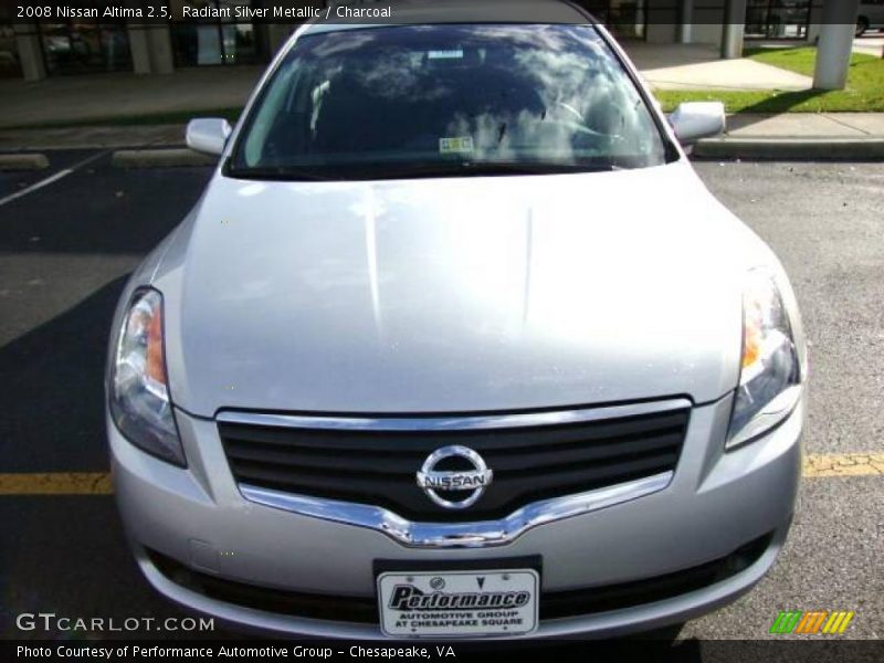 Radiant Silver Metallic / Charcoal 2008 Nissan Altima 2.5
