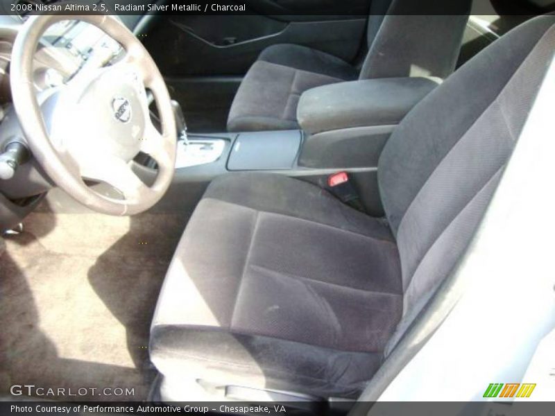 Radiant Silver Metallic / Charcoal 2008 Nissan Altima 2.5