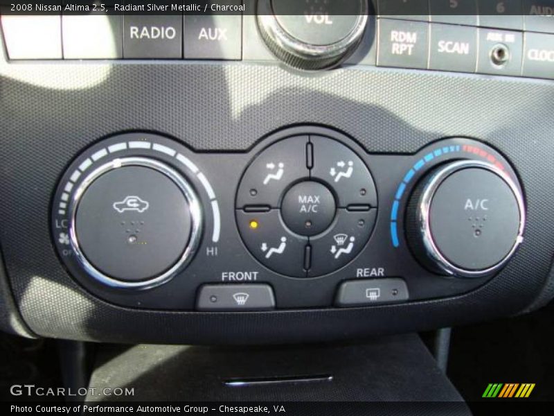 Radiant Silver Metallic / Charcoal 2008 Nissan Altima 2.5