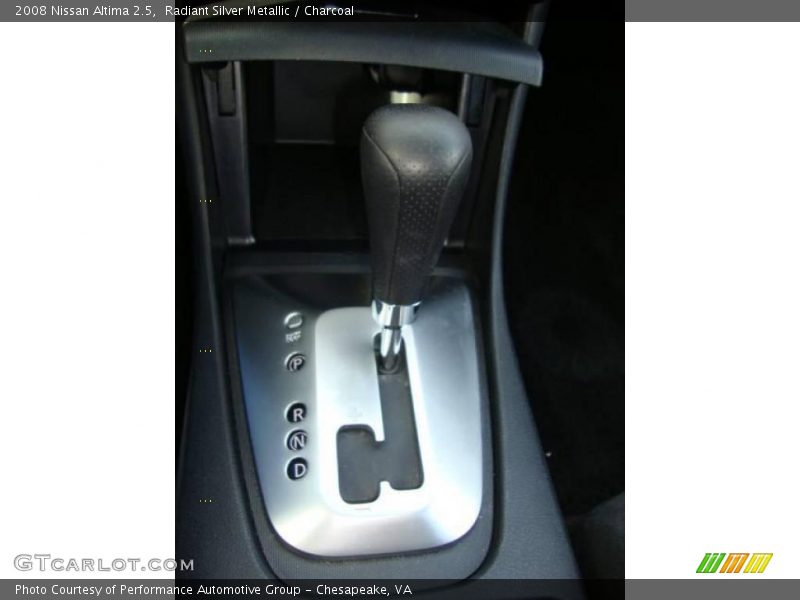 Radiant Silver Metallic / Charcoal 2008 Nissan Altima 2.5