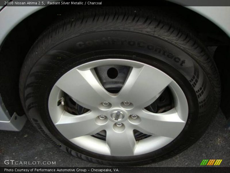 Radiant Silver Metallic / Charcoal 2008 Nissan Altima 2.5