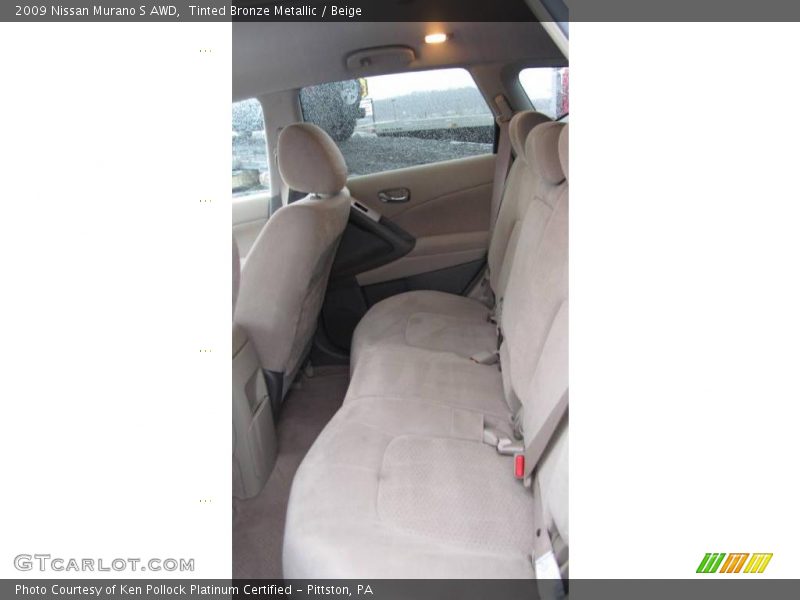 Tinted Bronze Metallic / Beige 2009 Nissan Murano S AWD