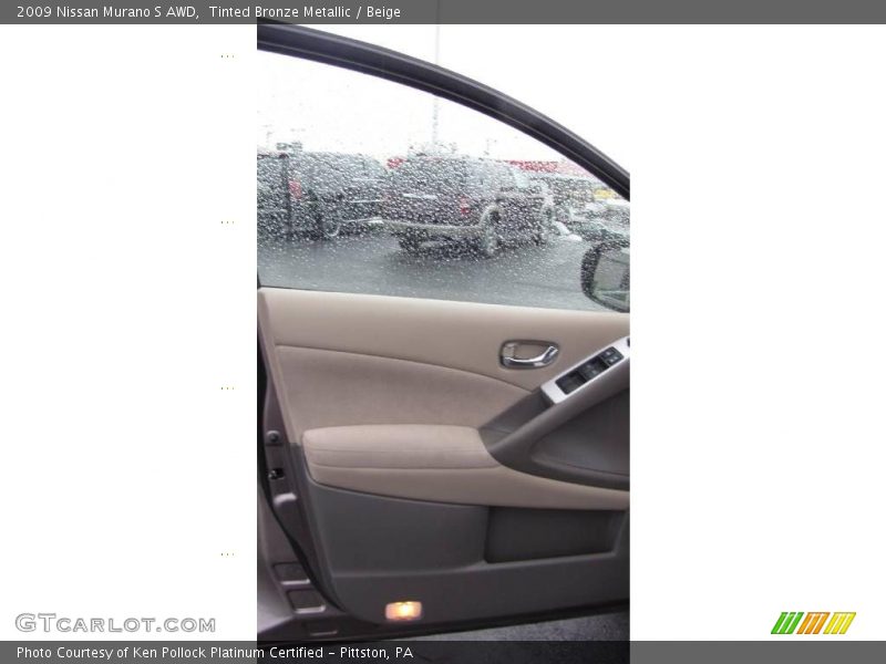 Tinted Bronze Metallic / Beige 2009 Nissan Murano S AWD