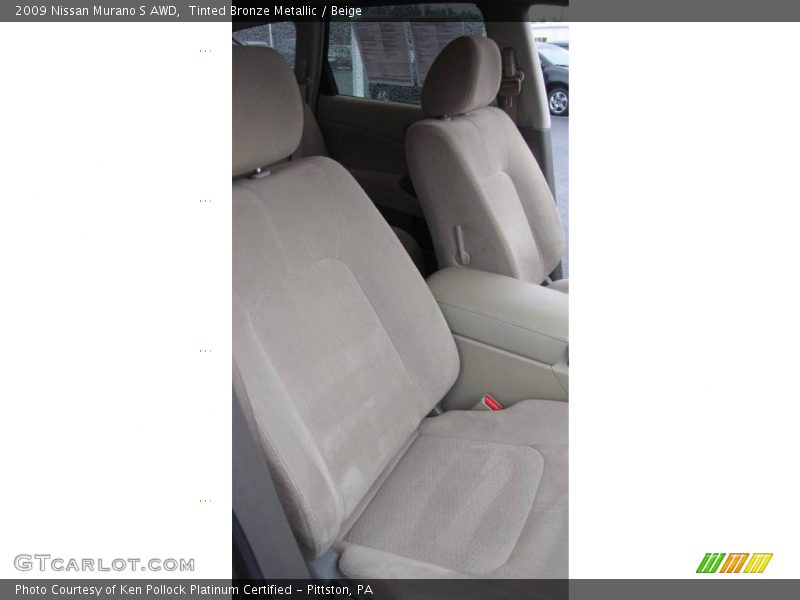 Tinted Bronze Metallic / Beige 2009 Nissan Murano S AWD
