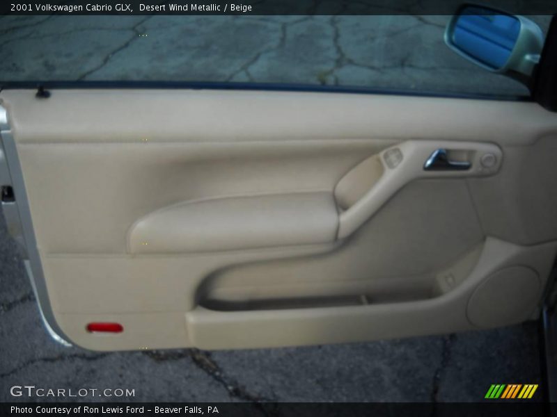 Desert Wind Metallic / Beige 2001 Volkswagen Cabrio GLX