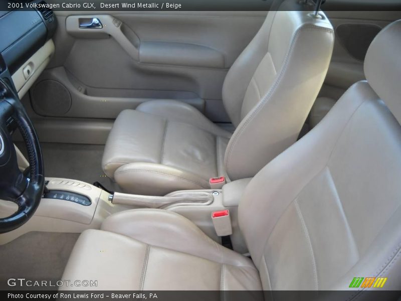 Desert Wind Metallic / Beige 2001 Volkswagen Cabrio GLX