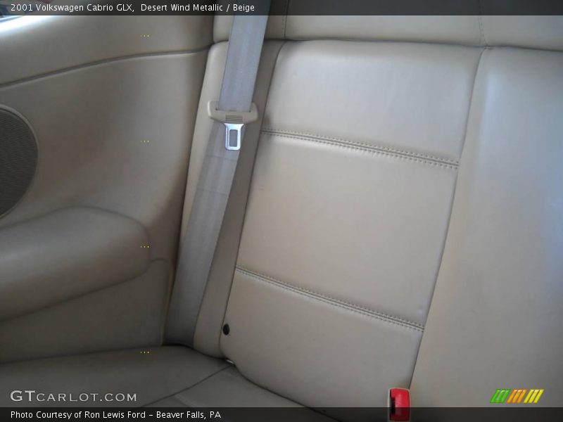 Desert Wind Metallic / Beige 2001 Volkswagen Cabrio GLX