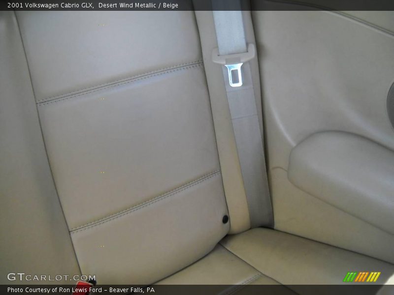 Desert Wind Metallic / Beige 2001 Volkswagen Cabrio GLX