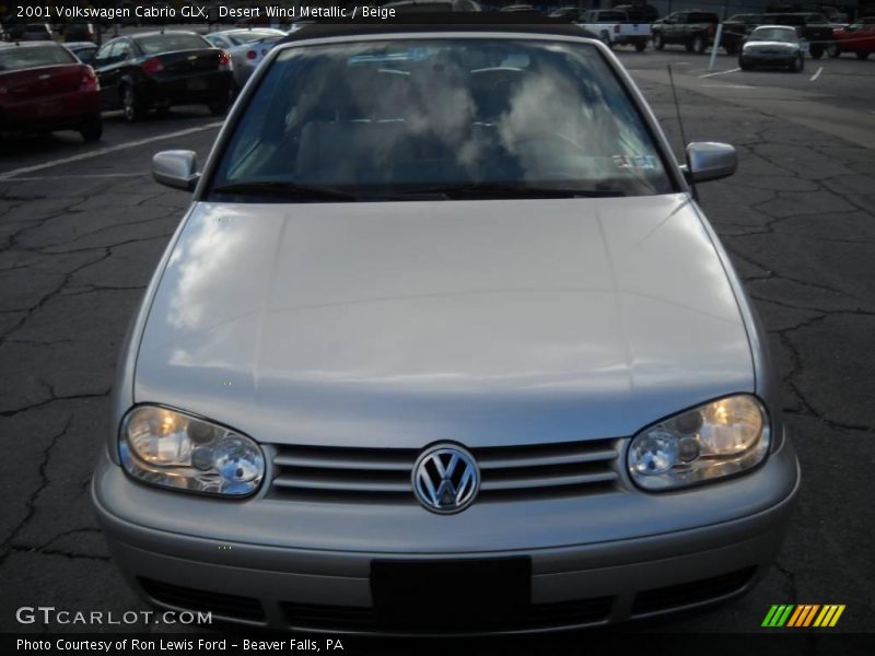 Desert Wind Metallic / Beige 2001 Volkswagen Cabrio GLX