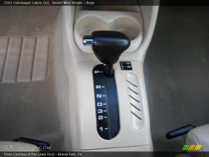 Desert Wind Metallic / Beige 2001 Volkswagen Cabrio GLX