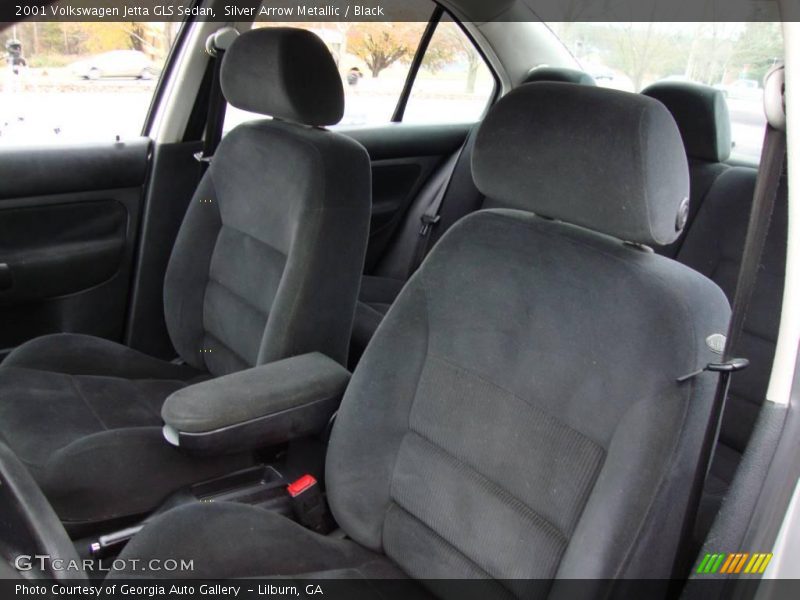 Silver Arrow Metallic / Black 2001 Volkswagen Jetta GLS Sedan