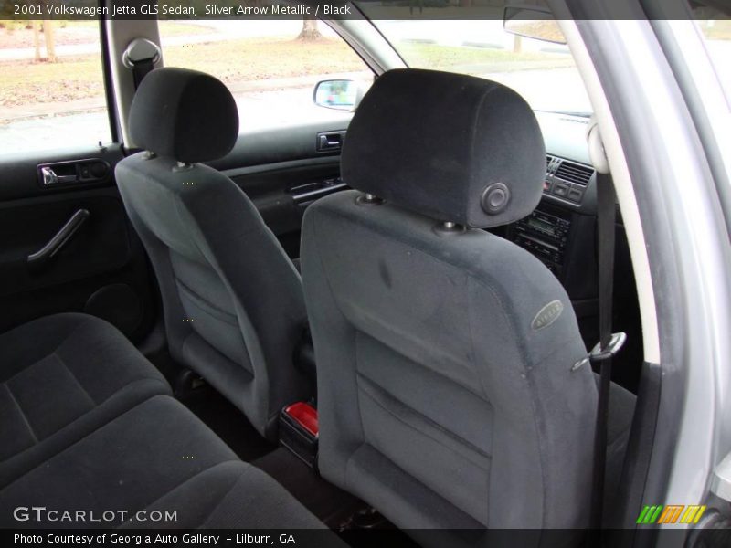 Silver Arrow Metallic / Black 2001 Volkswagen Jetta GLS Sedan