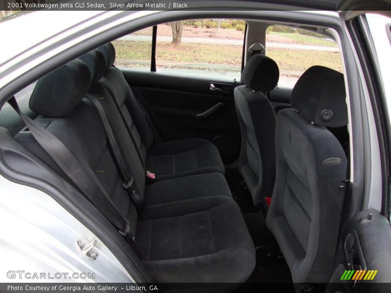 Silver Arrow Metallic / Black 2001 Volkswagen Jetta GLS Sedan
