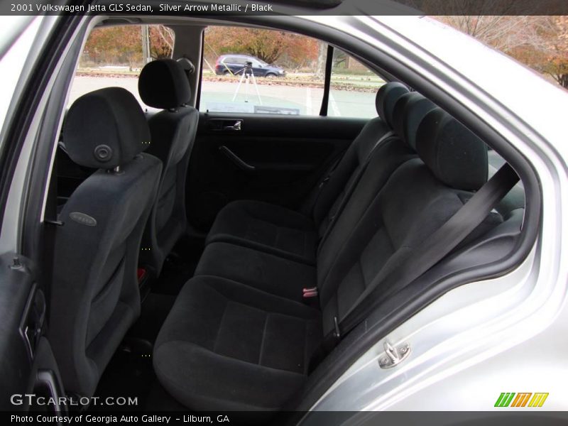 Silver Arrow Metallic / Black 2001 Volkswagen Jetta GLS Sedan