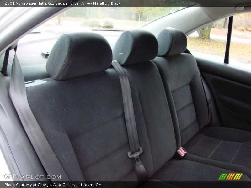 Silver Arrow Metallic / Black 2001 Volkswagen Jetta GLS Sedan