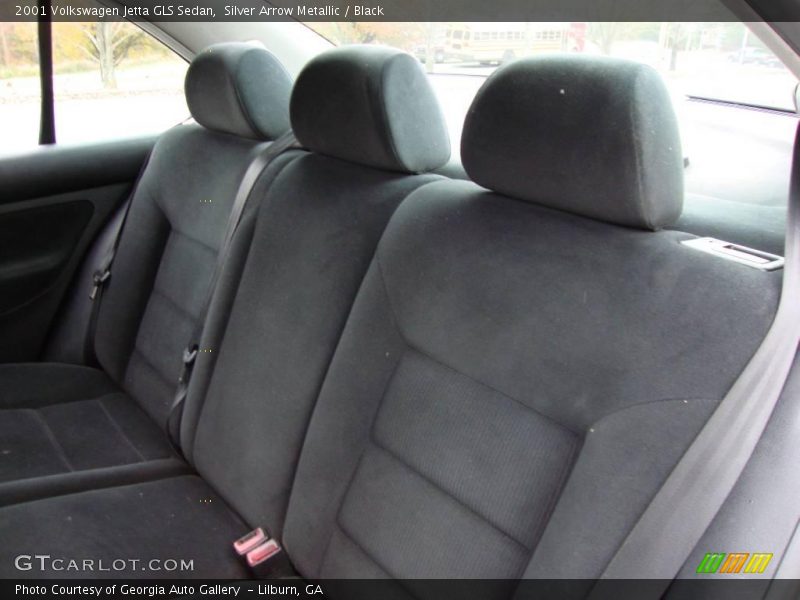Silver Arrow Metallic / Black 2001 Volkswagen Jetta GLS Sedan