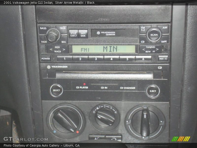 Silver Arrow Metallic / Black 2001 Volkswagen Jetta GLS Sedan