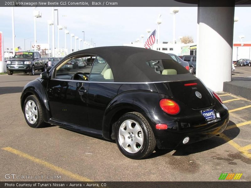 Black / Cream 2003 Volkswagen New Beetle GLS Convertible