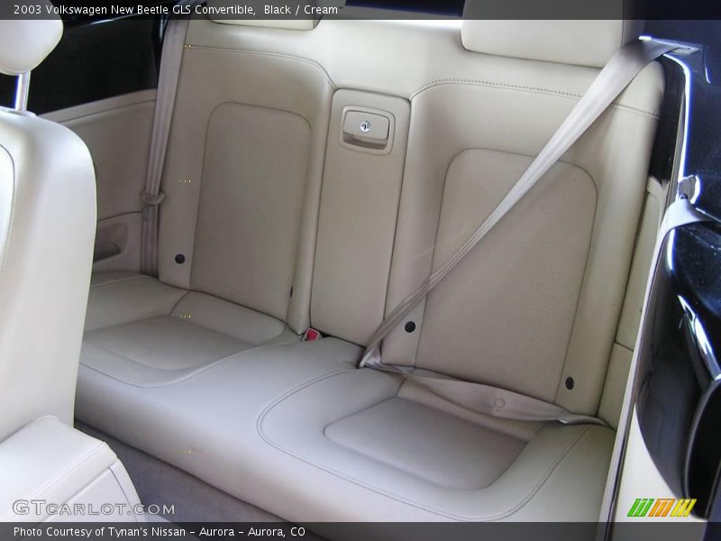 Black / Cream 2003 Volkswagen New Beetle GLS Convertible
