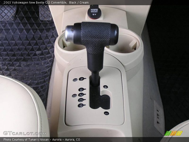 Black / Cream 2003 Volkswagen New Beetle GLS Convertible