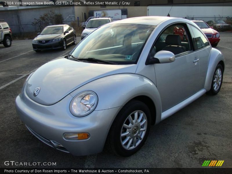 Reflex Silver Metallic / Gray 2004 Volkswagen New Beetle GLS TDI Coupe