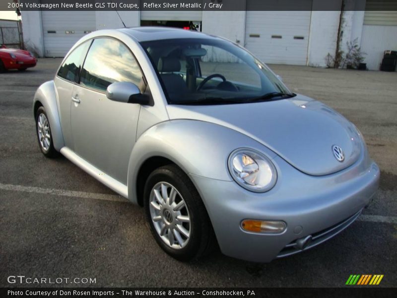 Reflex Silver Metallic / Gray 2004 Volkswagen New Beetle GLS TDI Coupe