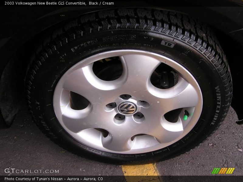 Black / Cream 2003 Volkswagen New Beetle GLS Convertible