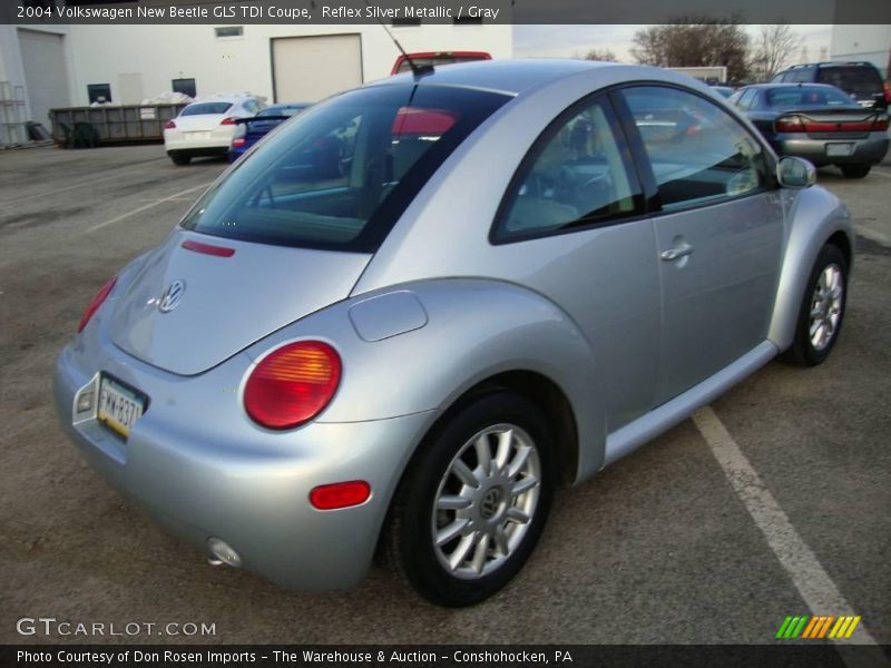Reflex Silver Metallic / Gray 2004 Volkswagen New Beetle GLS TDI Coupe