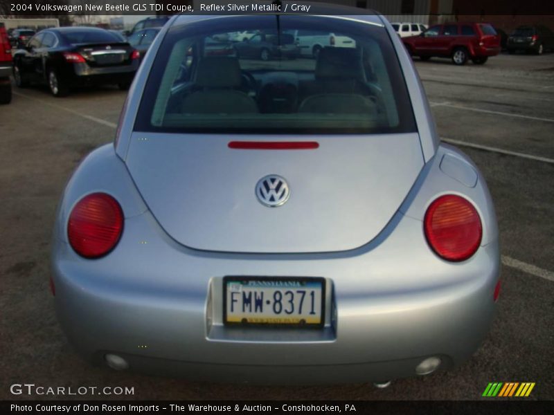 Reflex Silver Metallic / Gray 2004 Volkswagen New Beetle GLS TDI Coupe