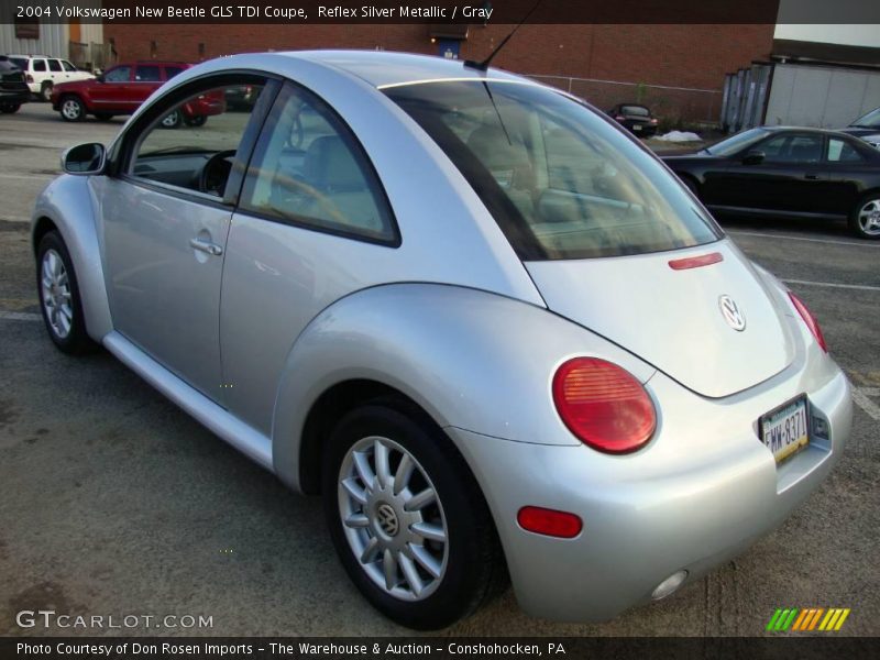 Reflex Silver Metallic / Gray 2004 Volkswagen New Beetle GLS TDI Coupe