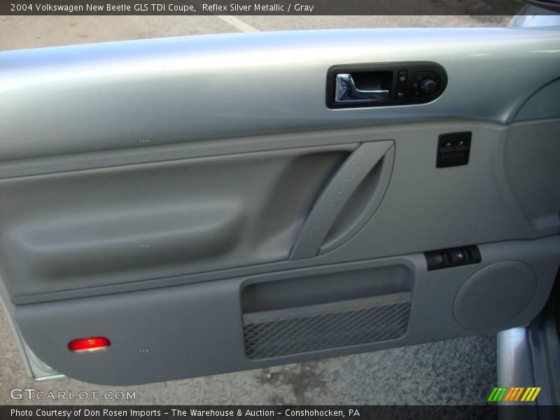Reflex Silver Metallic / Gray 2004 Volkswagen New Beetle GLS TDI Coupe