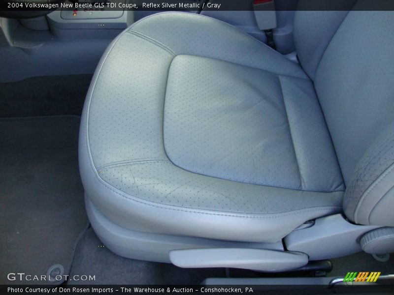 Reflex Silver Metallic / Gray 2004 Volkswagen New Beetle GLS TDI Coupe