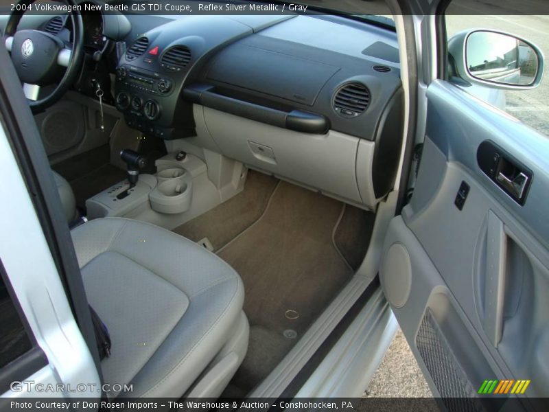 Reflex Silver Metallic / Gray 2004 Volkswagen New Beetle GLS TDI Coupe