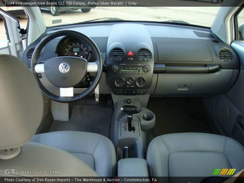 Reflex Silver Metallic / Gray 2004 Volkswagen New Beetle GLS TDI Coupe