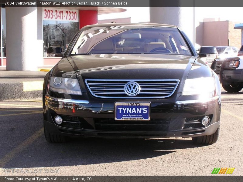 Black / Sonnen Beige 2004 Volkswagen Phaeton W12 4Motion Sedan
