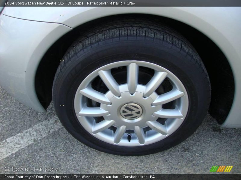 Reflex Silver Metallic / Gray 2004 Volkswagen New Beetle GLS TDI Coupe
