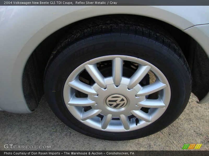 Reflex Silver Metallic / Gray 2004 Volkswagen New Beetle GLS TDI Coupe