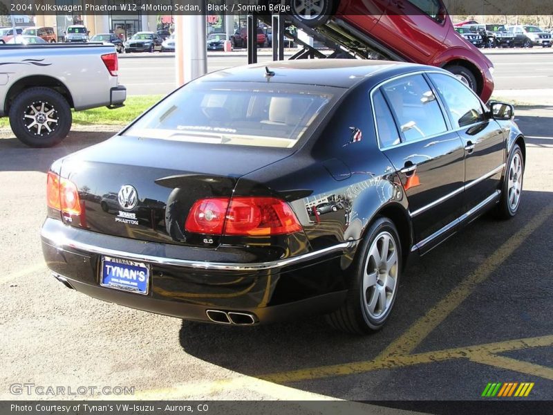 Black / Sonnen Beige 2004 Volkswagen Phaeton W12 4Motion Sedan