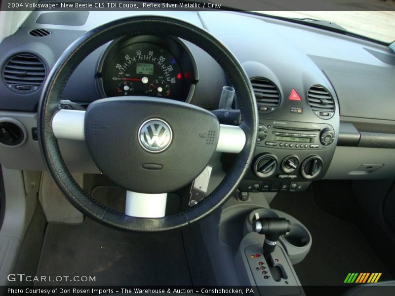Reflex Silver Metallic / Gray 2004 Volkswagen New Beetle GLS TDI Coupe