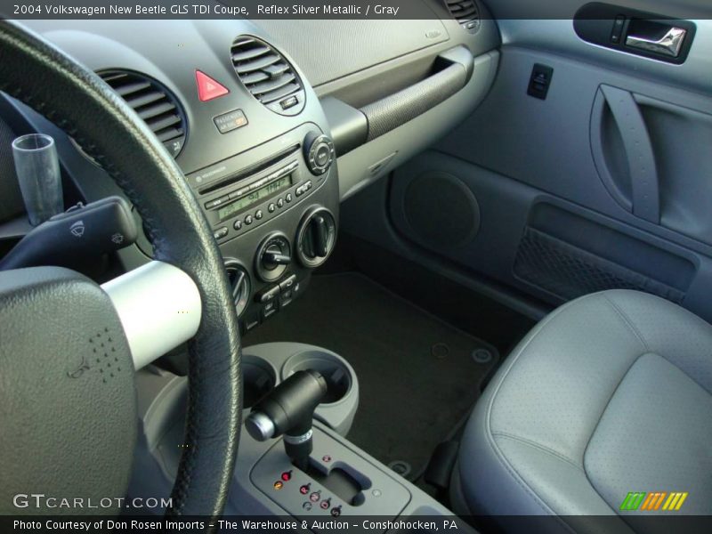 Reflex Silver Metallic / Gray 2004 Volkswagen New Beetle GLS TDI Coupe