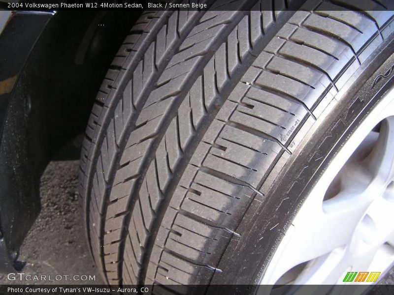 Black / Sonnen Beige 2004 Volkswagen Phaeton W12 4Motion Sedan