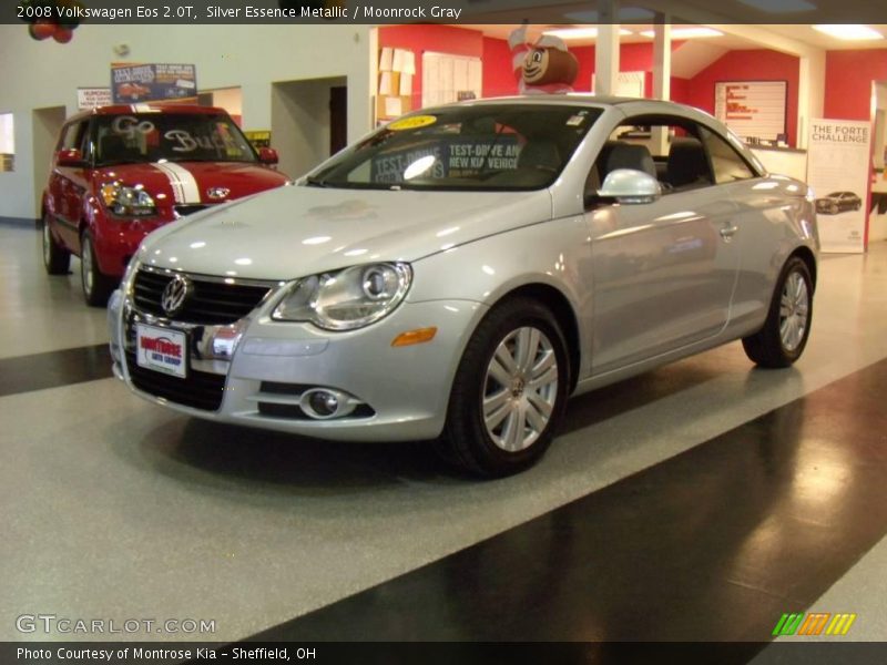 Silver Essence Metallic / Moonrock Gray 2008 Volkswagen Eos 2.0T