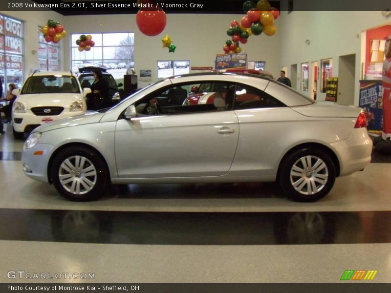 Silver Essence Metallic / Moonrock Gray 2008 Volkswagen Eos 2.0T