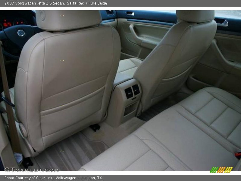 Salsa Red / Pure Beige 2007 Volkswagen Jetta 2.5 Sedan