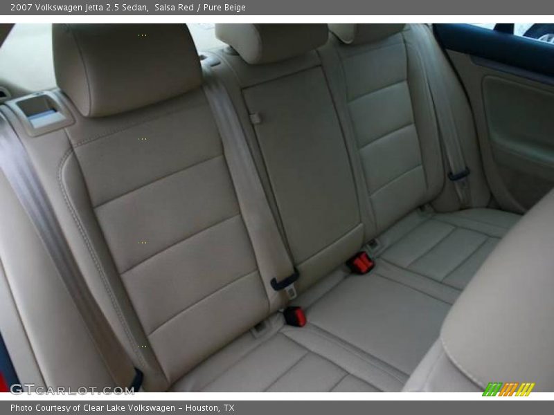 Salsa Red / Pure Beige 2007 Volkswagen Jetta 2.5 Sedan