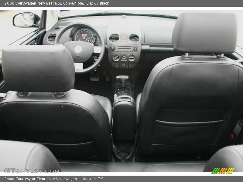 Black / Black 2008 Volkswagen New Beetle SE Convertible