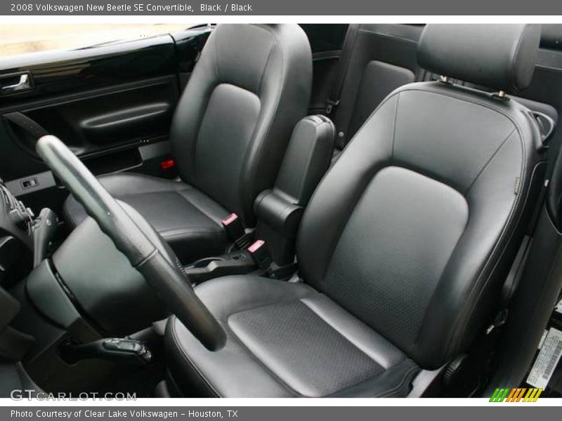 Black / Black 2008 Volkswagen New Beetle SE Convertible