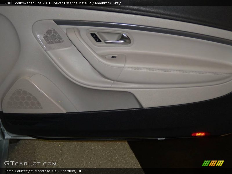 Silver Essence Metallic / Moonrock Gray 2008 Volkswagen Eos 2.0T