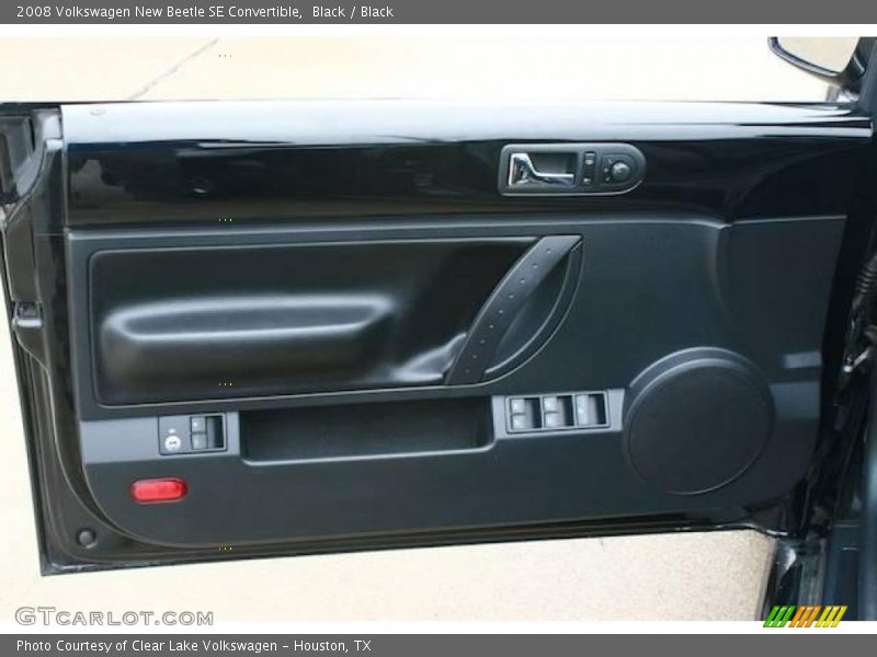 Black / Black 2008 Volkswagen New Beetle SE Convertible
